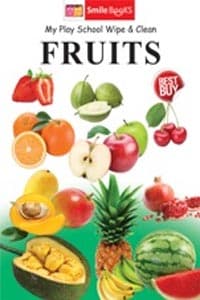 my play school wipe & clean FRUITS