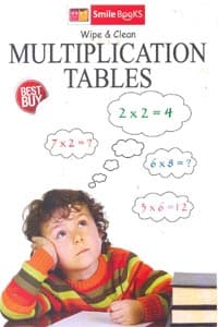my play school wipe & clean MULTIPLICATION TABLES