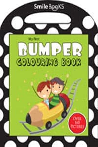 my first BUMPER COLOURING BOOK green